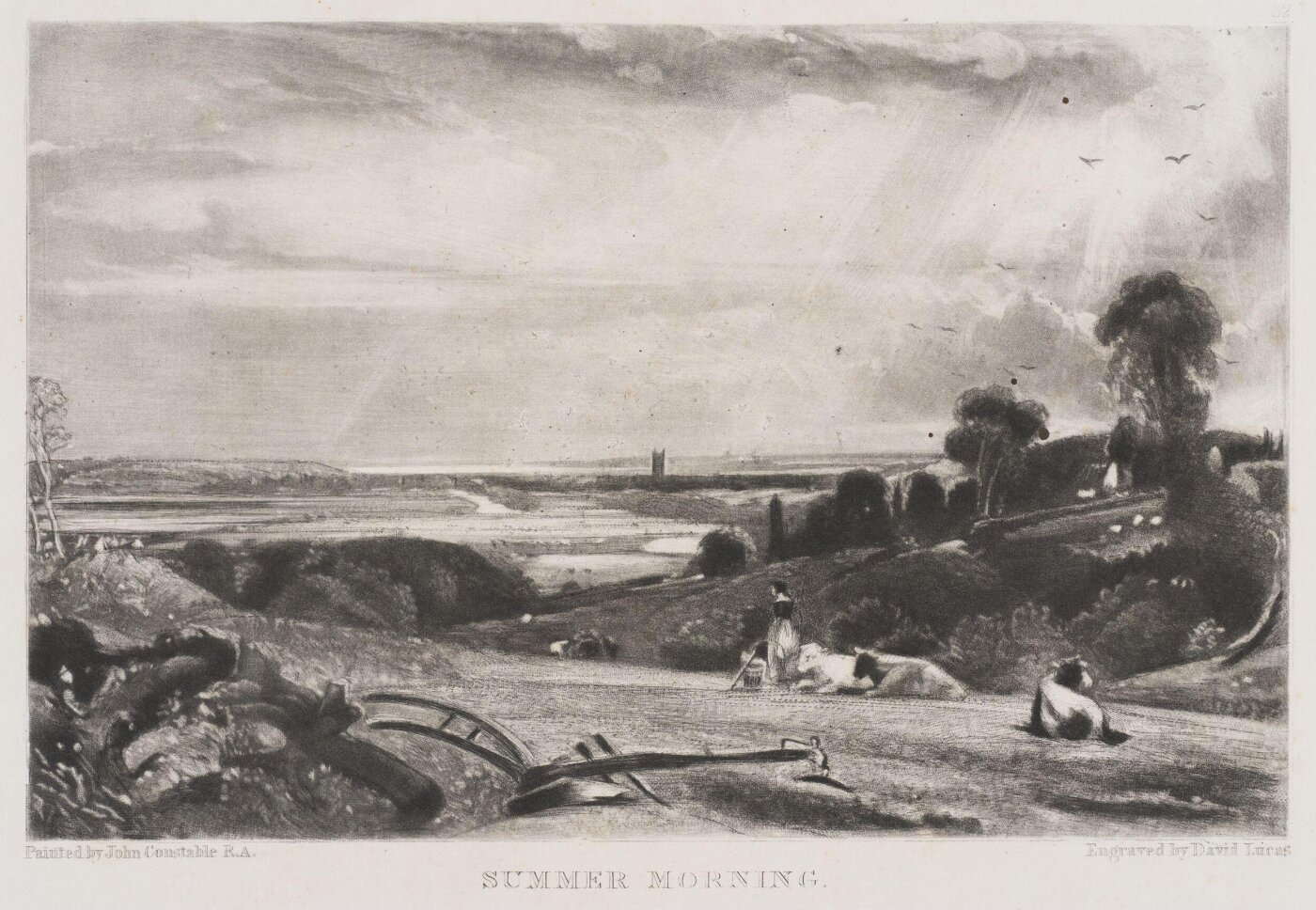 Constable, John RA, SUMMER MORNING