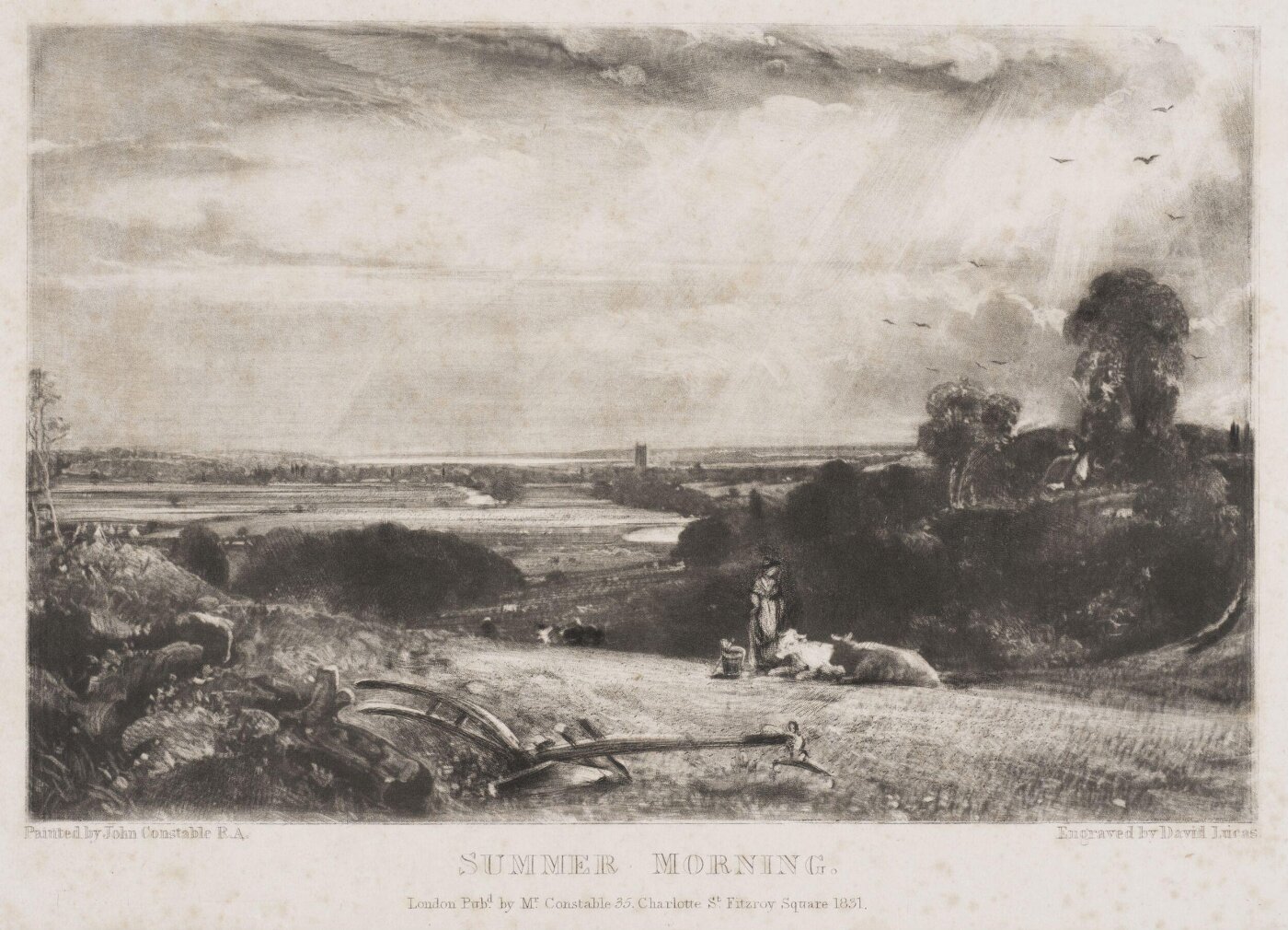 Constable, John RA, SUMMER MORNING