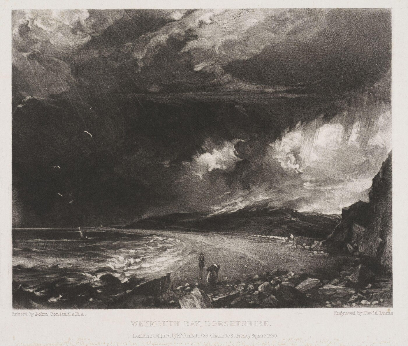 Constable, John RA, WEYMOUTH BAY, DORSETSHIRE
