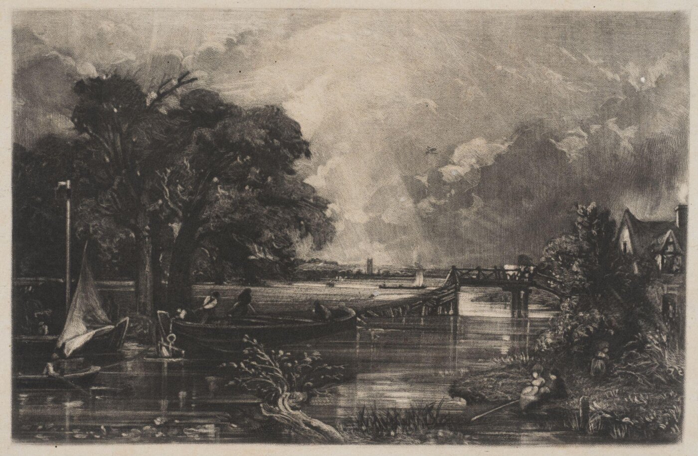 Constable, John RA, River Stour