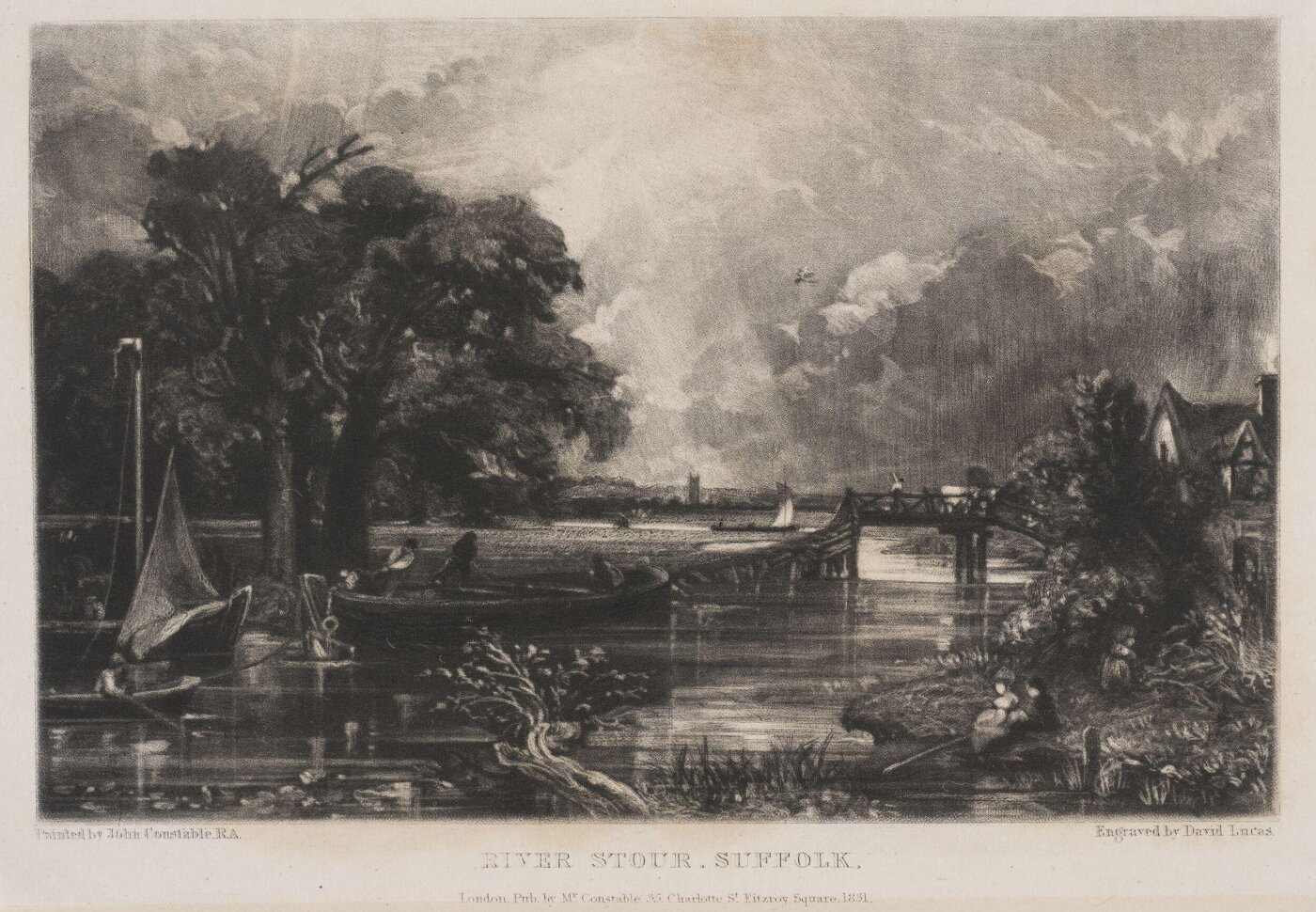 Constable, John RA, RIVER STOUR, SUFFOLK