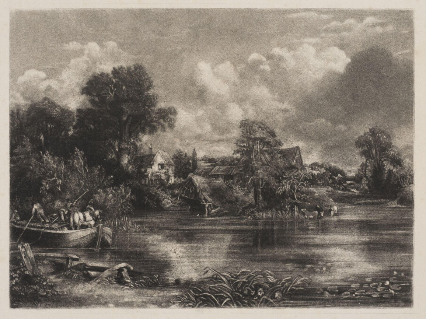 Constable, John RA, View on the River Stour