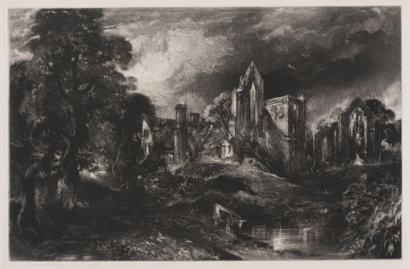 Constable, John RA, Castle Acre Priory