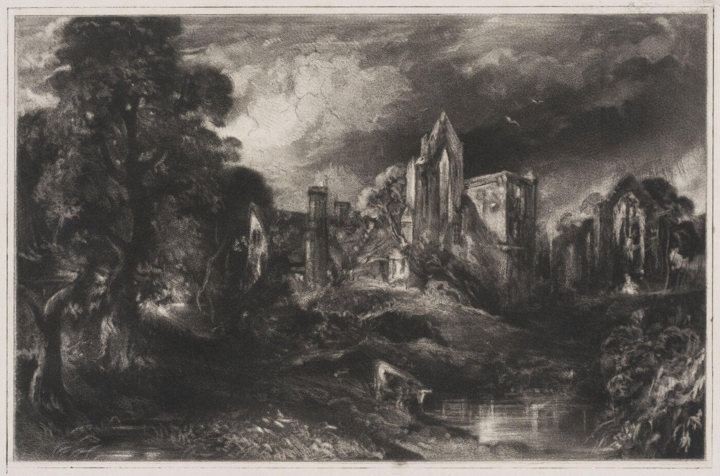 Constable, John RA, Castle Acre Priory