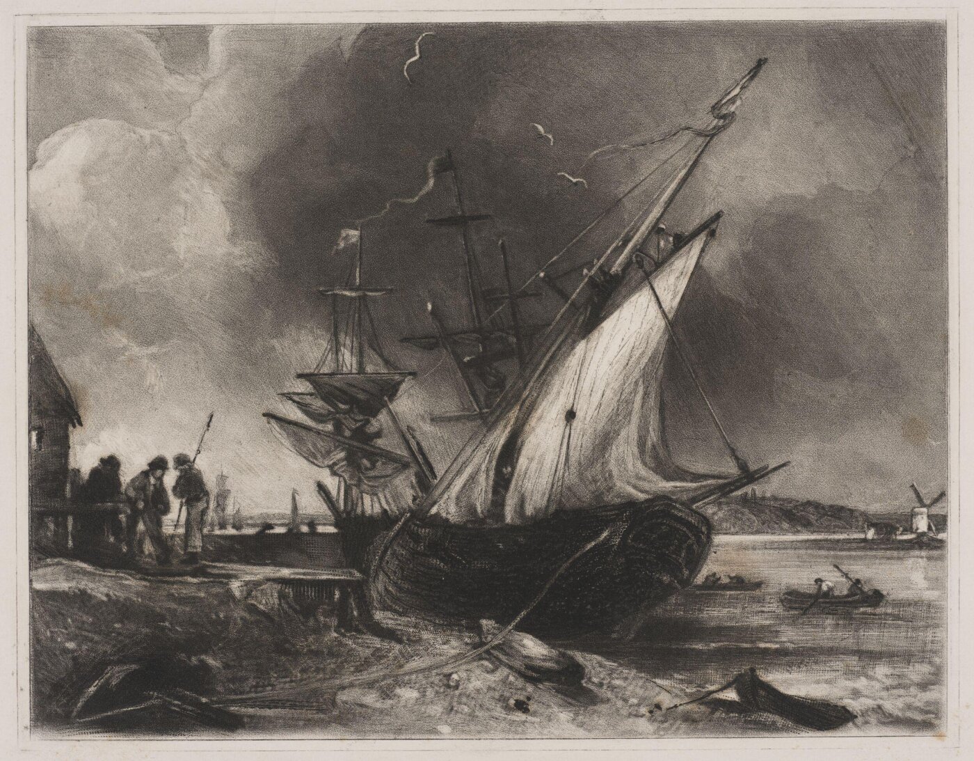 Constable, John RA, View on the Orwell