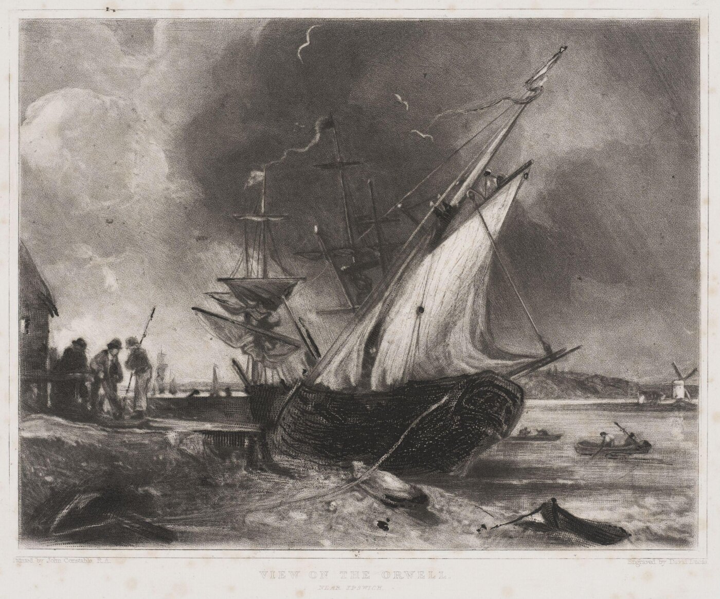 Constable, John RA, VIEW ON THE ORWELL