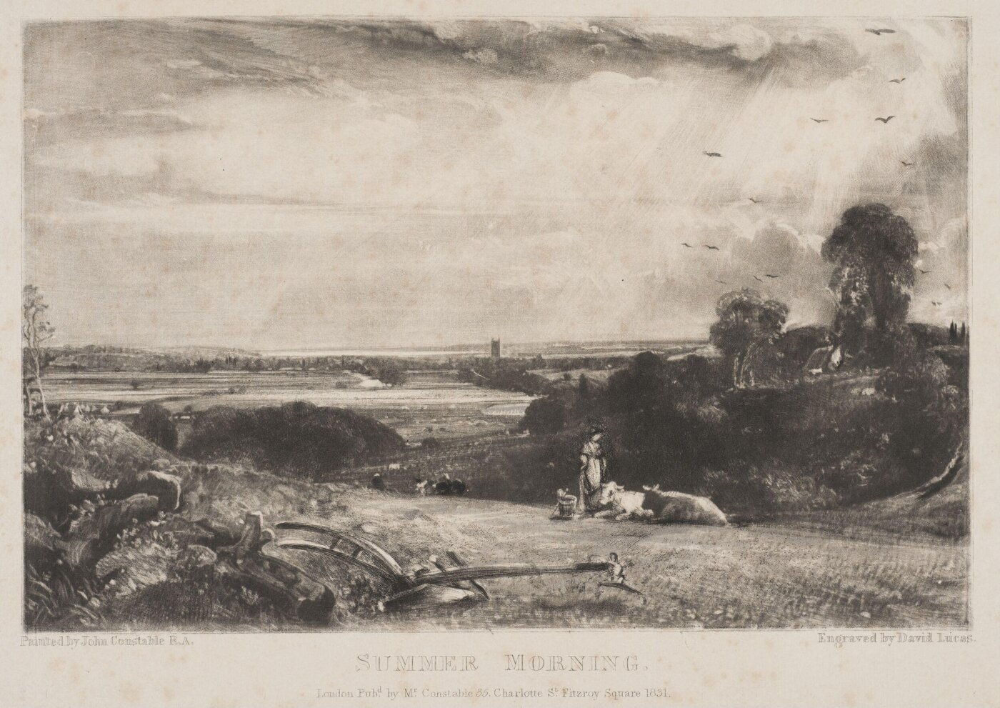 Constable, John RA, SUMMER MORNING