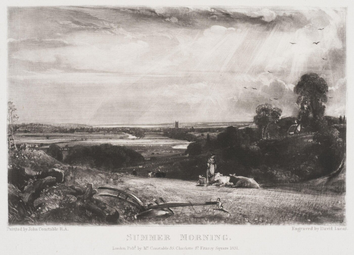 Constable, John RA, SUMMER MORNING
