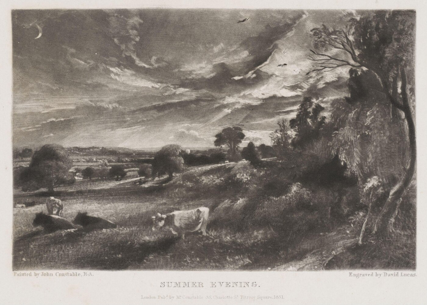 Constable, John RA, Summer Evening
