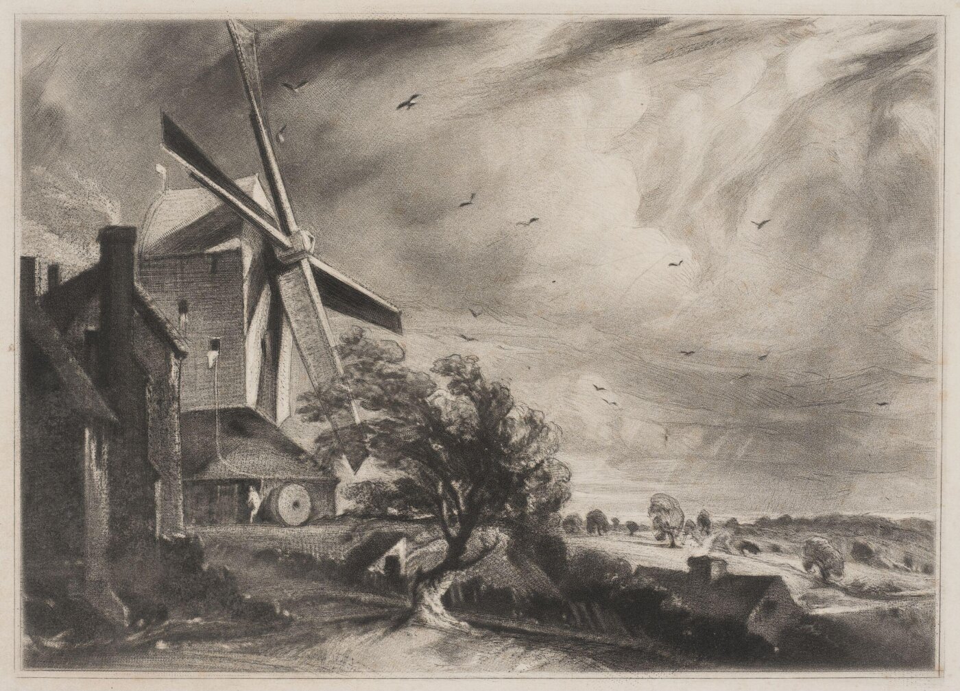 Constable, John RA, Mill near Colchester
