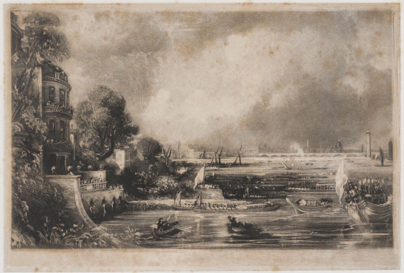Constable, John RA, Opening of Waterloo Bridge