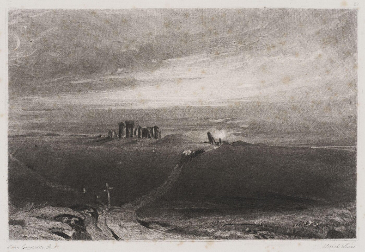 Constable, John RA, Stone Henge