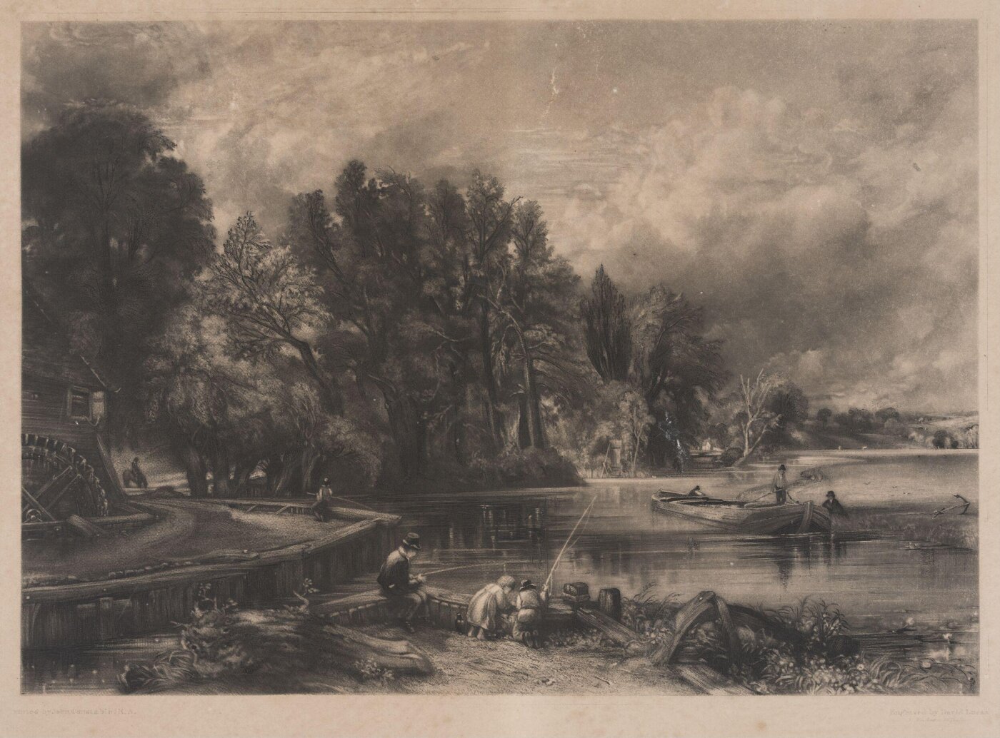 Constable, John RA, The Young Waltonians