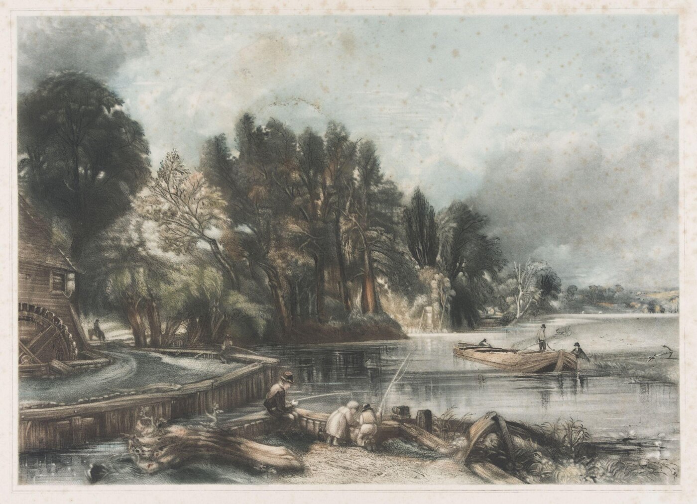 Constable, John RA, The Young Waltonians