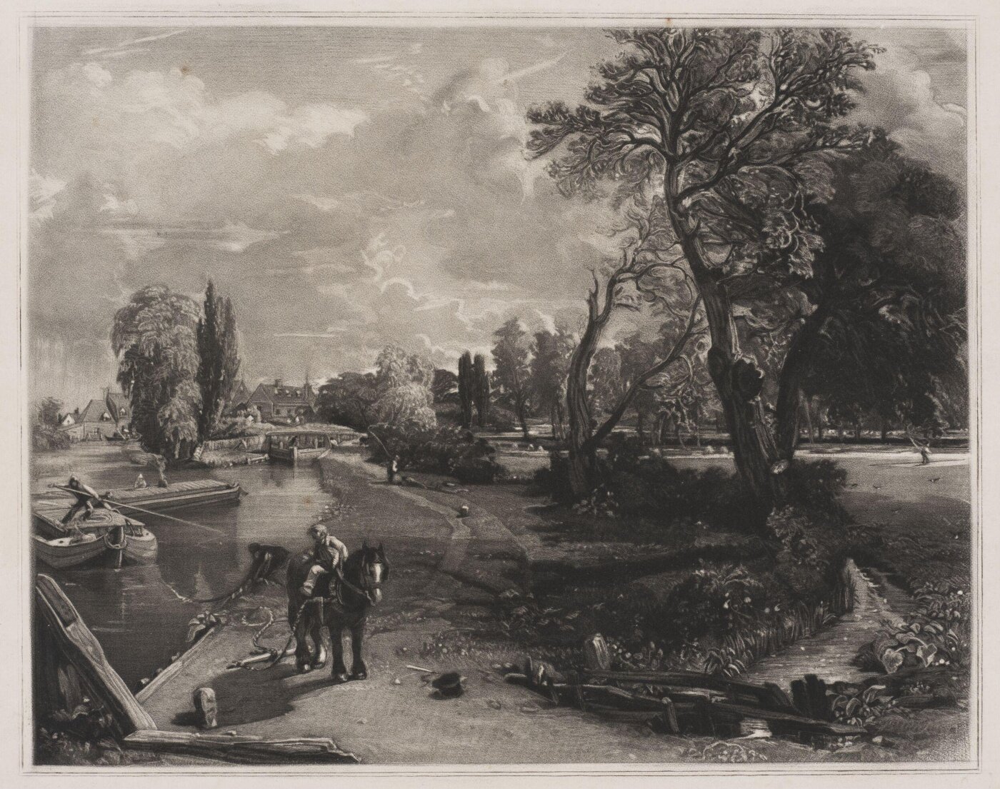 Constable, John RA, Flatford Mill