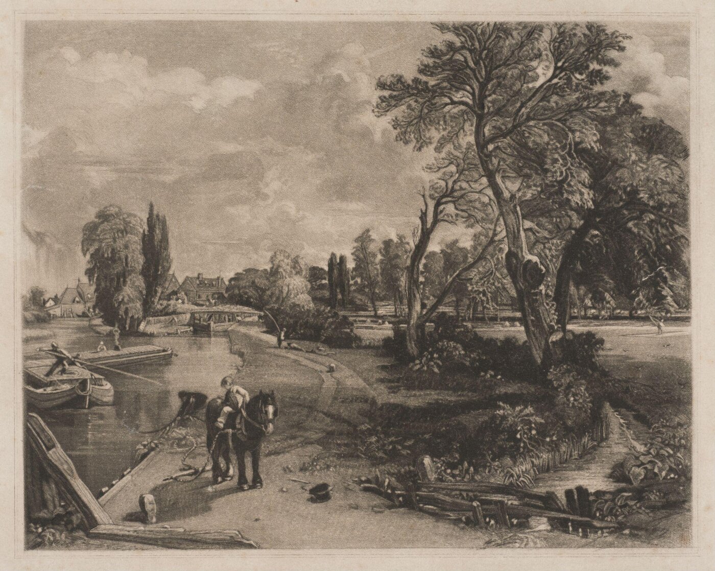 Constable, John RA, Flatford Mill