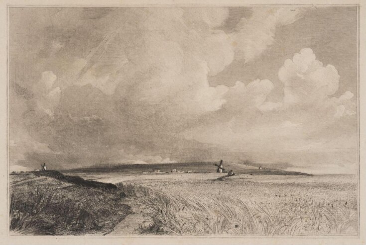 Cornfields near Brighton | Lucas, David | Lucas, David | Constable ...