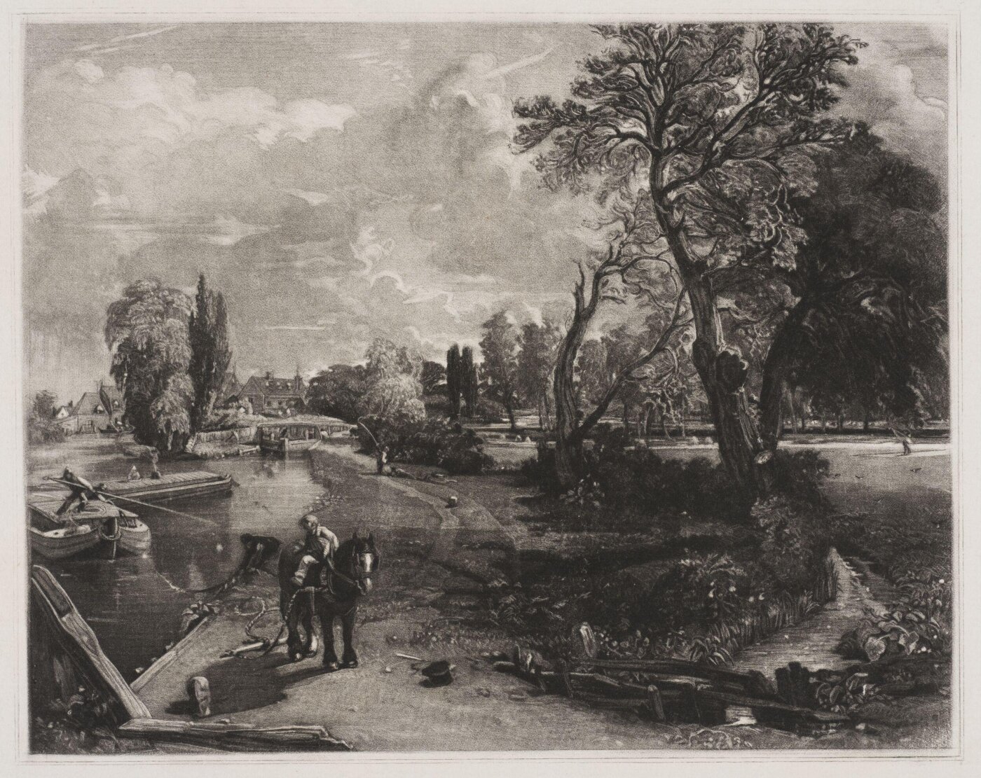 Constable, John RA, Flatford Mill