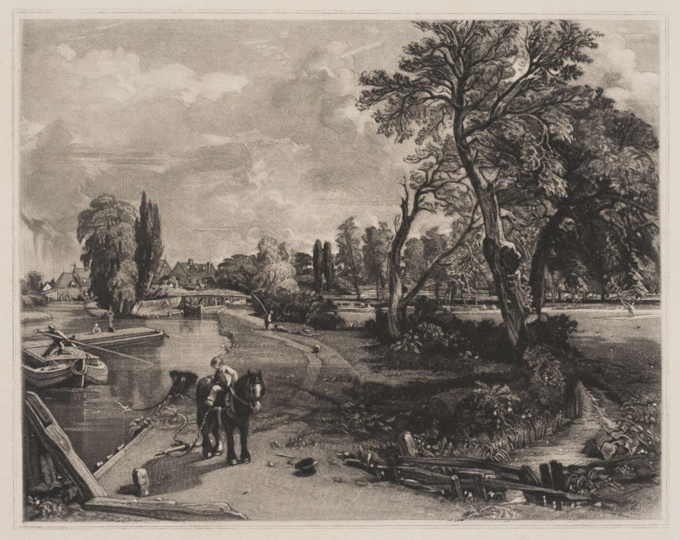 Constable, John RA, Flatford Mill