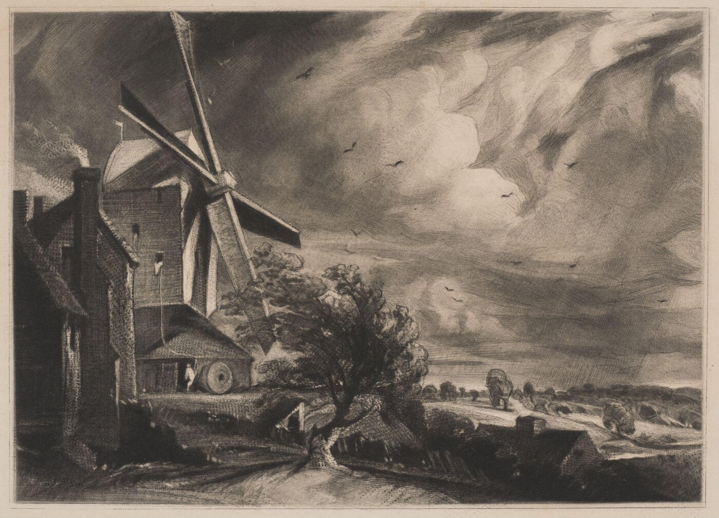 Constable, John RA, Mill near Colchester