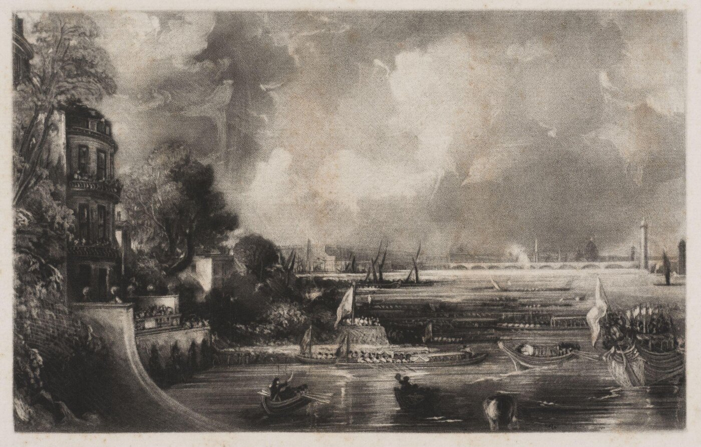 Constable, John RA, Opening of Waterloo Bridge