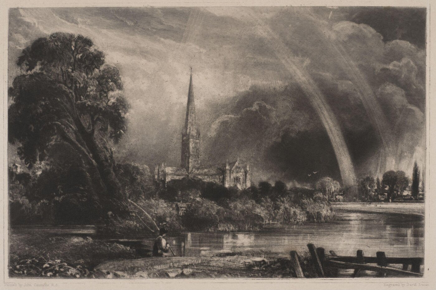 Constable, John RA, SALISBURY CATHEDRAL. FROM THE MEADOWS.