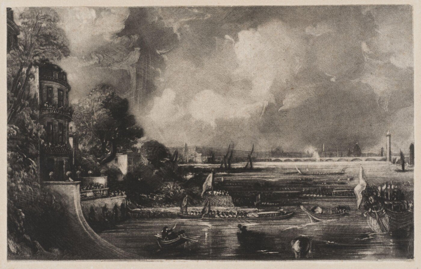 Constable, John RA, Opening of Waterloo Bridge