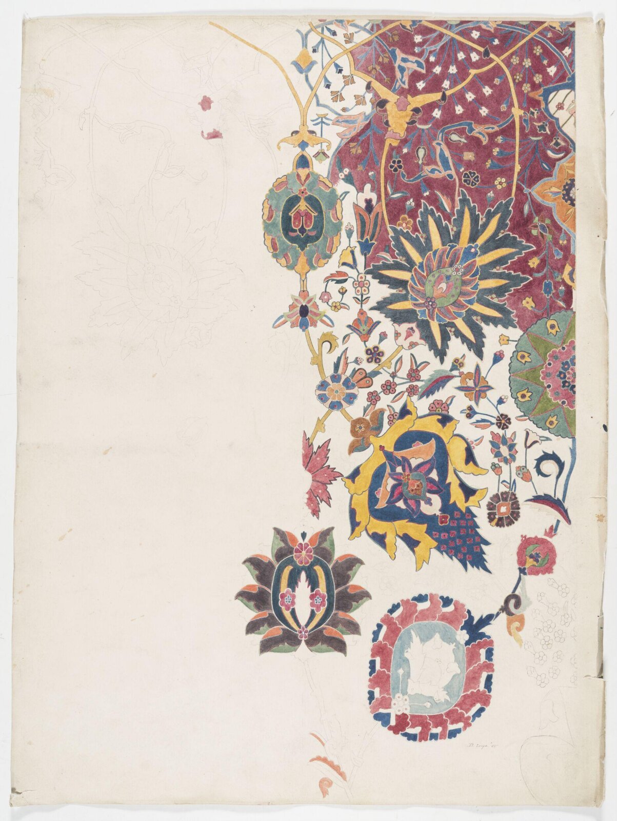 Drawing, 19th century