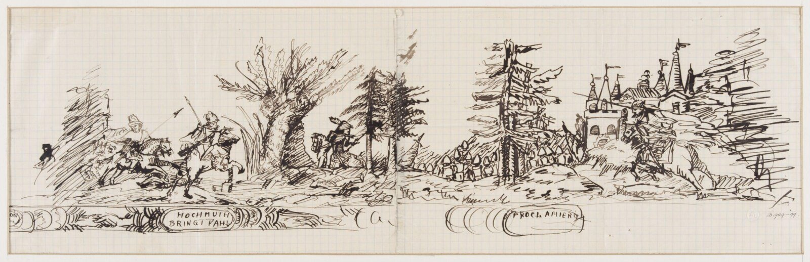 Drawing, 18th century