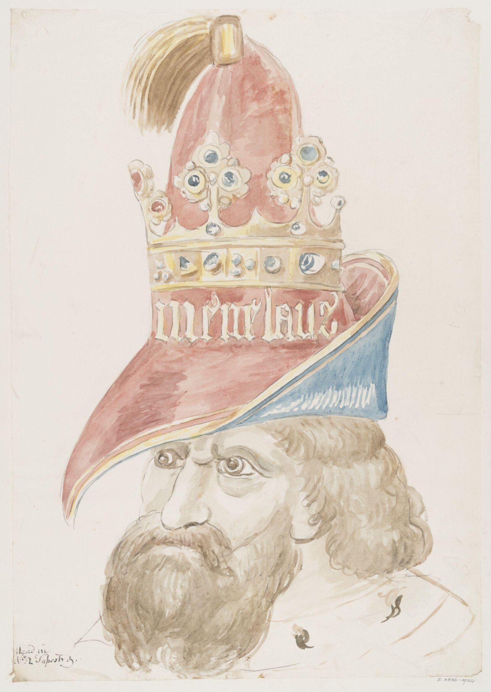 Heads of Menelaus and Agamemnon, John Carter, ca. 1790-1810