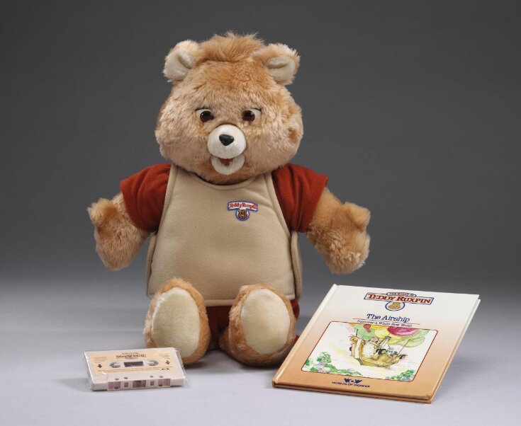 1999 alchemy teddy ruxpin teddy bear plush bean bag 