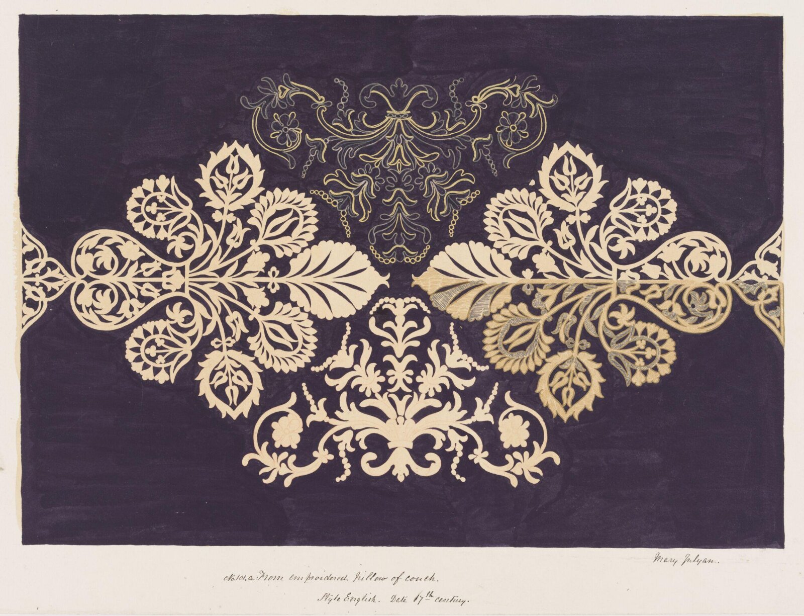 Drawing, Mary Julyan, 17th century