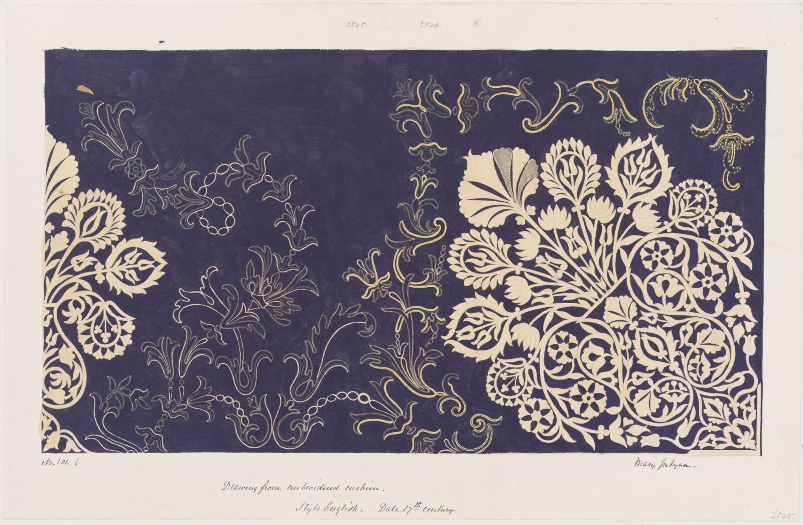 Drawing, Mary Julyan, 17th century