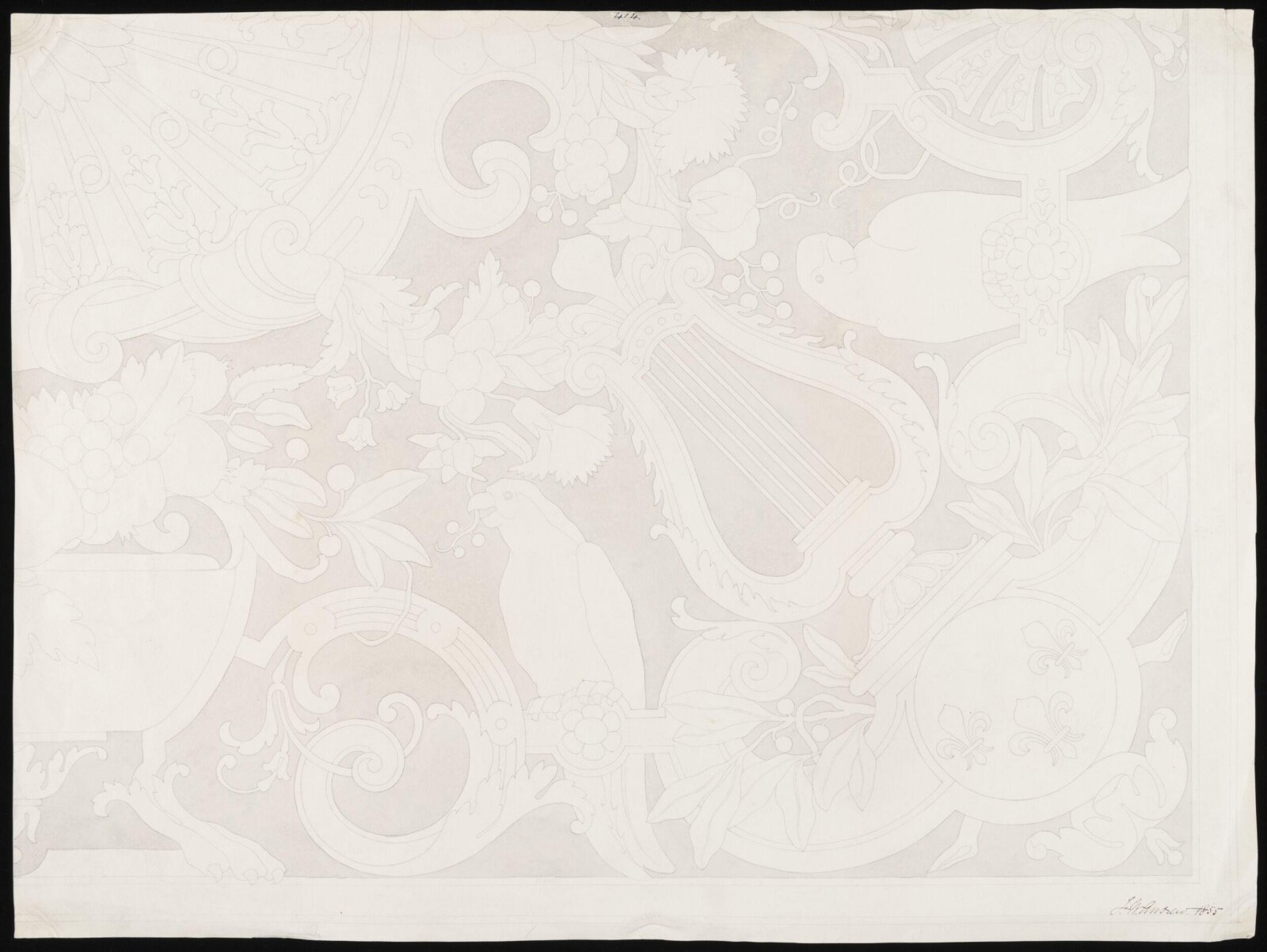 Drawing, 1855