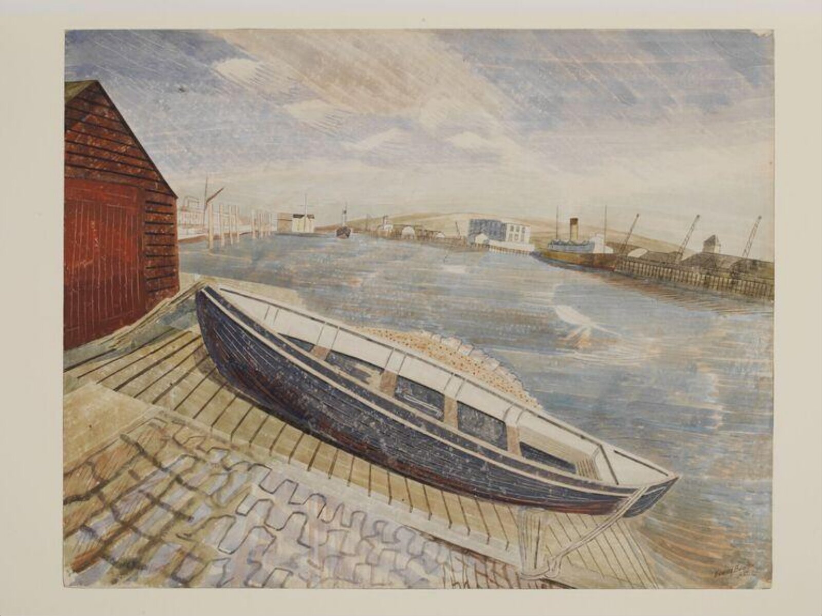 September Noon, Edward Bawden, 1937