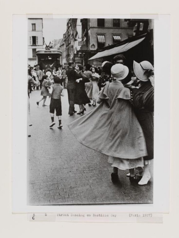 Street Dancing on Bastille Day Paris 1937 Aigner Lucien V A