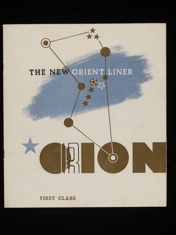 The new Orient Liner : Orion, first class
