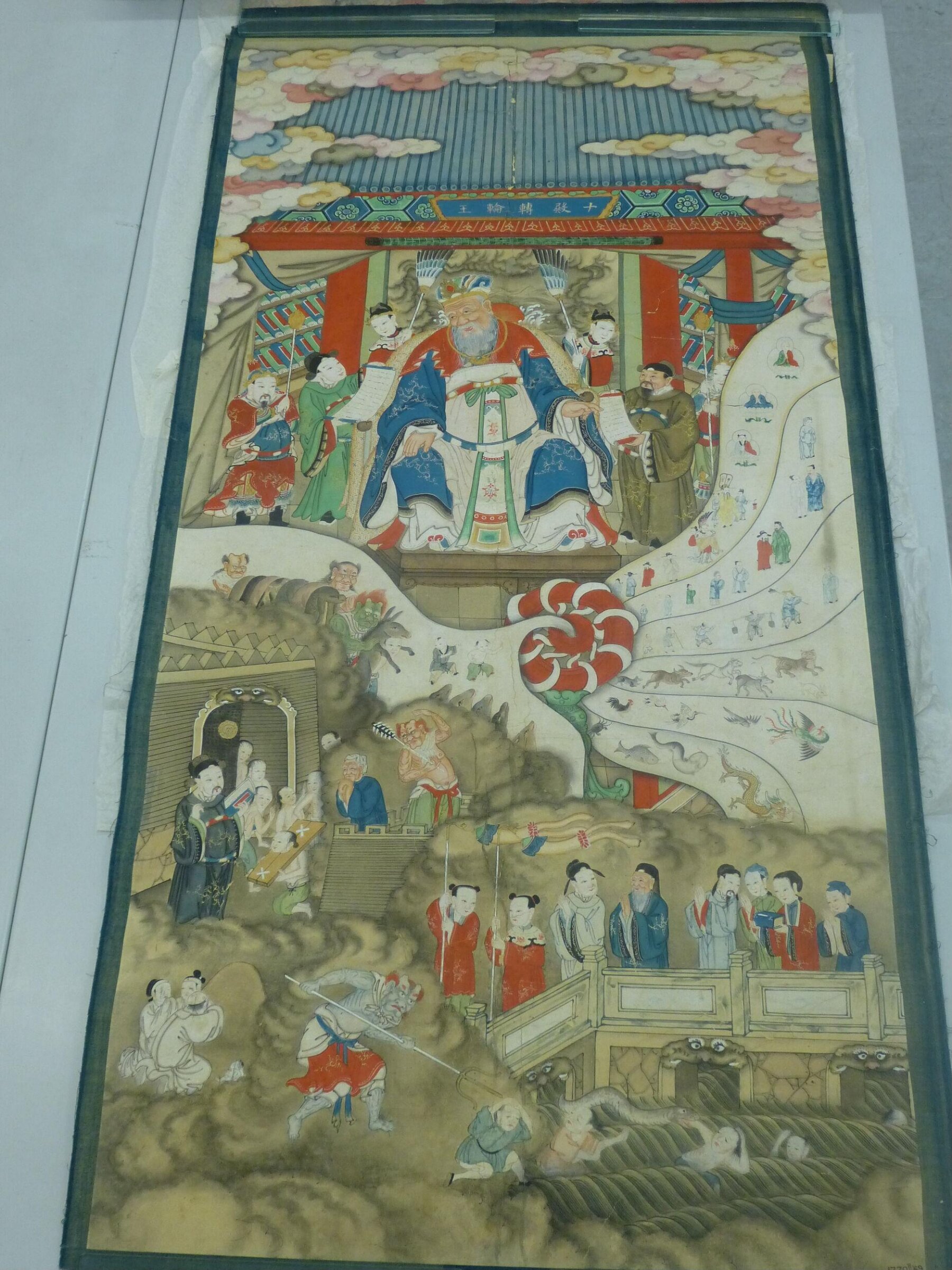 The Ten Kings of Purgatory: King Who Turns the Wheel [of Rebirth] of the Tenth Court, 1800-1869