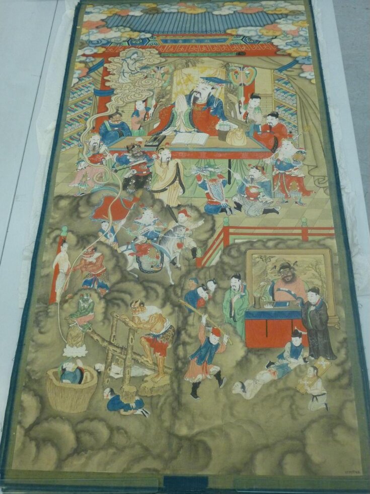 The Ten Kings of Purgatory: King Qinguang of the First Court top image
