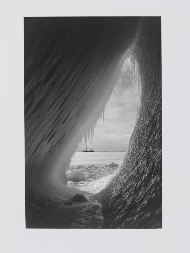 Ice grotto and the 'Terra Nova' top image