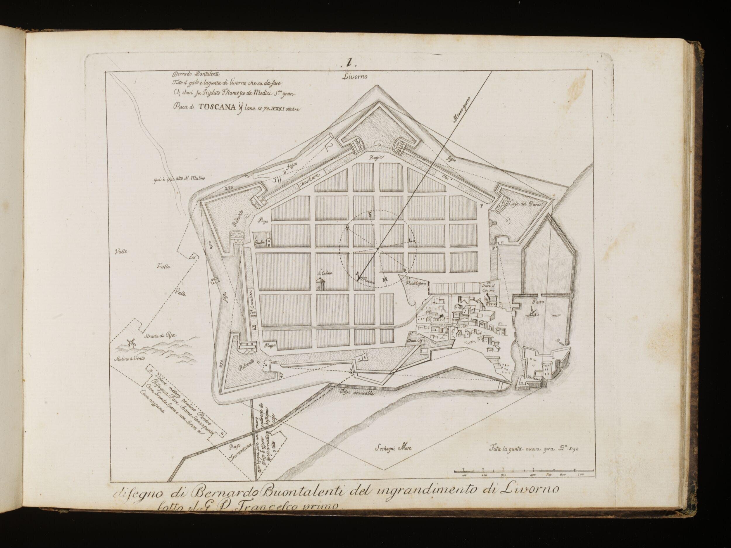 Raccolta delle piu belle vedute della città e porto di Livorno, con alcune osservazione storiche sopra le medesime. [By G. Terreni.]