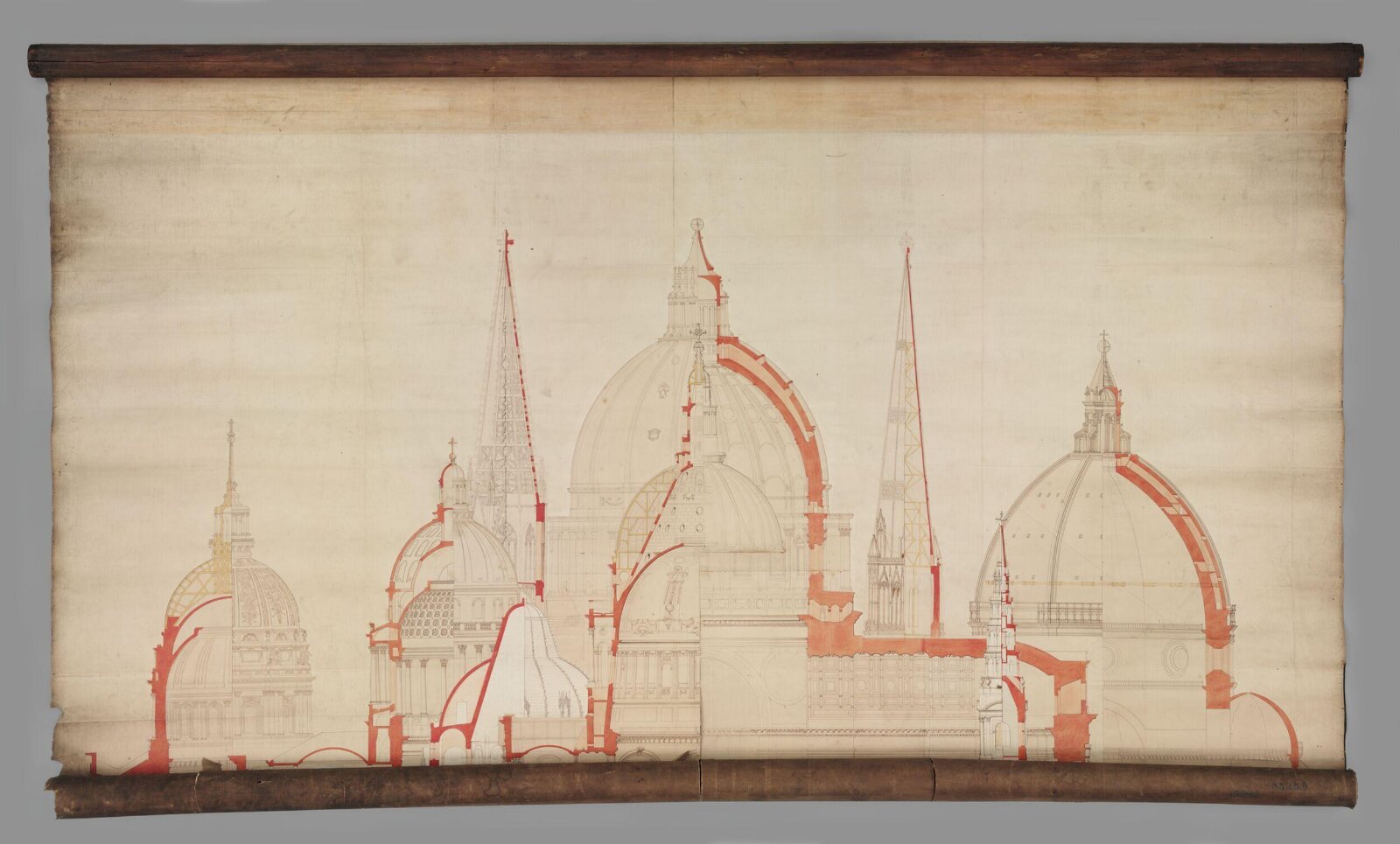 Drawing, Charles Robert Cockerell, 19th century