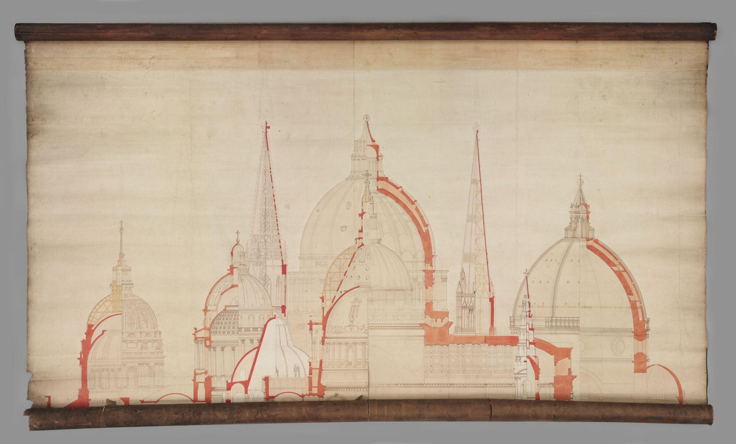 Drawing, Charles Robert Cockerell, 19th century