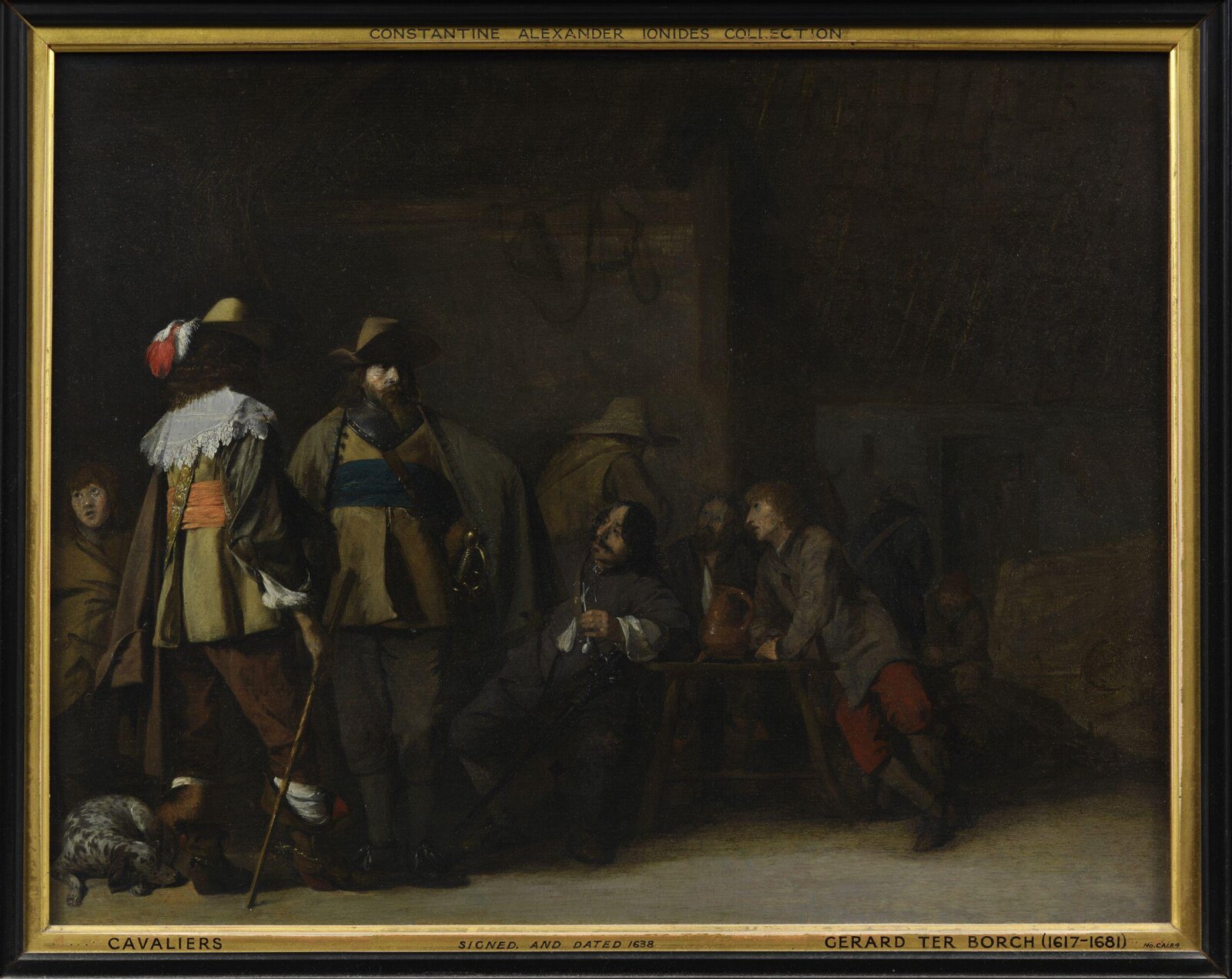 Cavaliers, Gerard Ter Borch, 1638