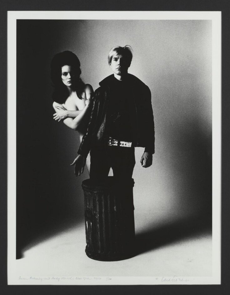 Susan Bottomly and Andy Warhol top image