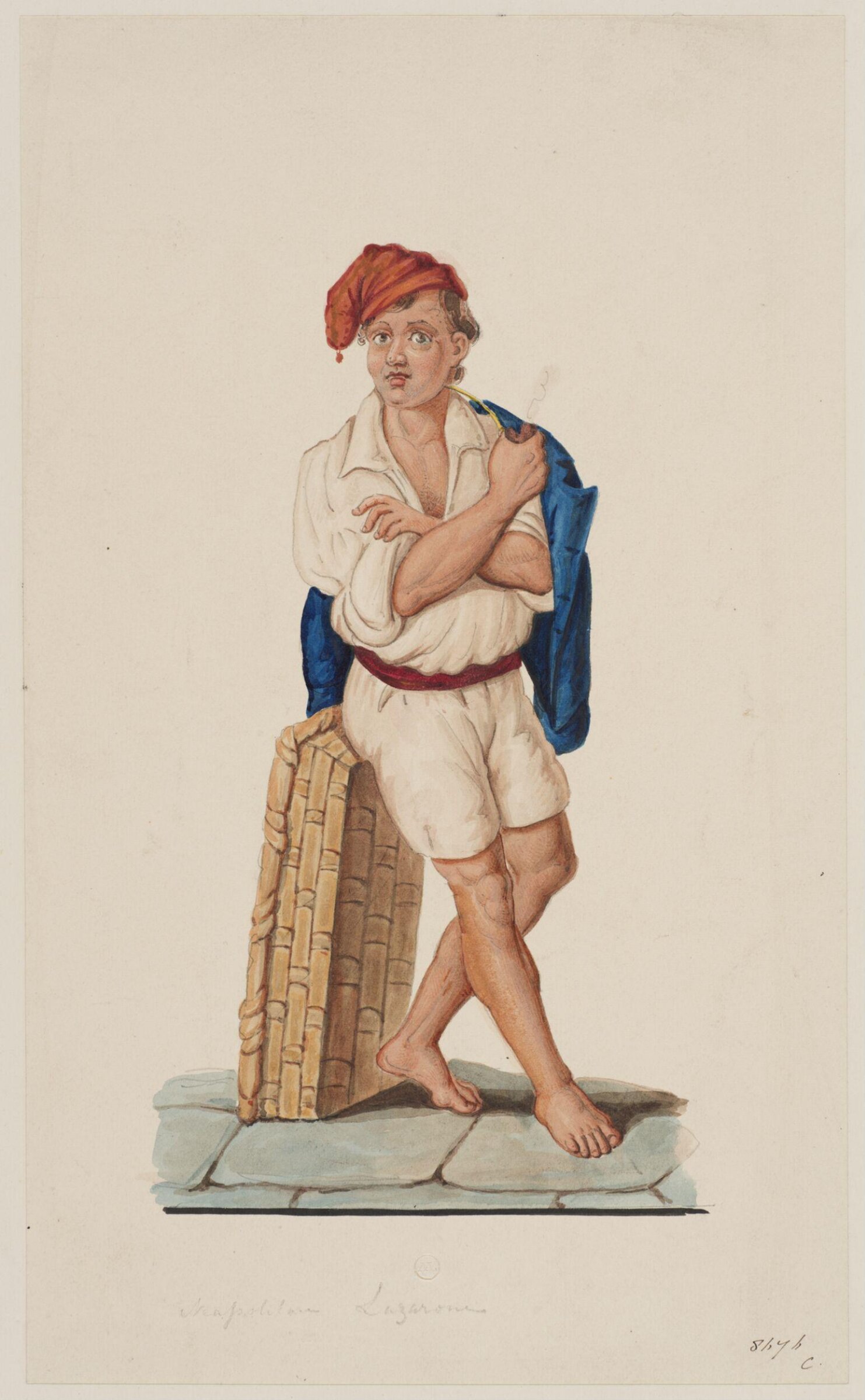 Neapolitan Lazzaroni, Maria de Vito, c. 1820s