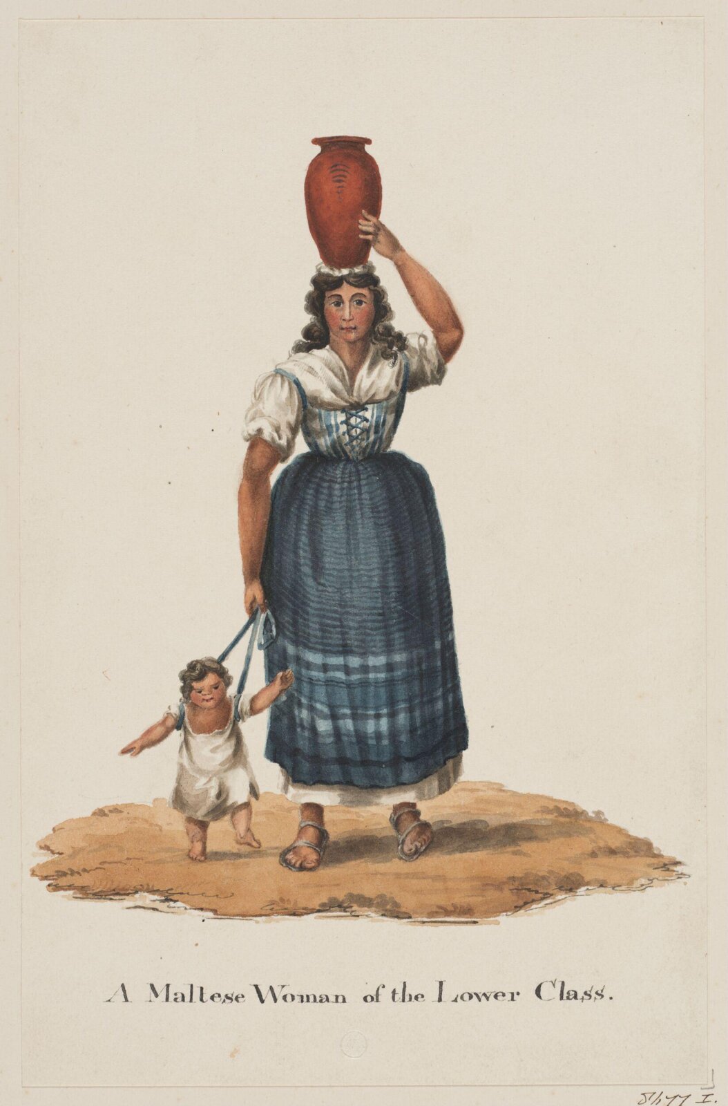 Maltese Woman, c. 18th century - mid 19th century