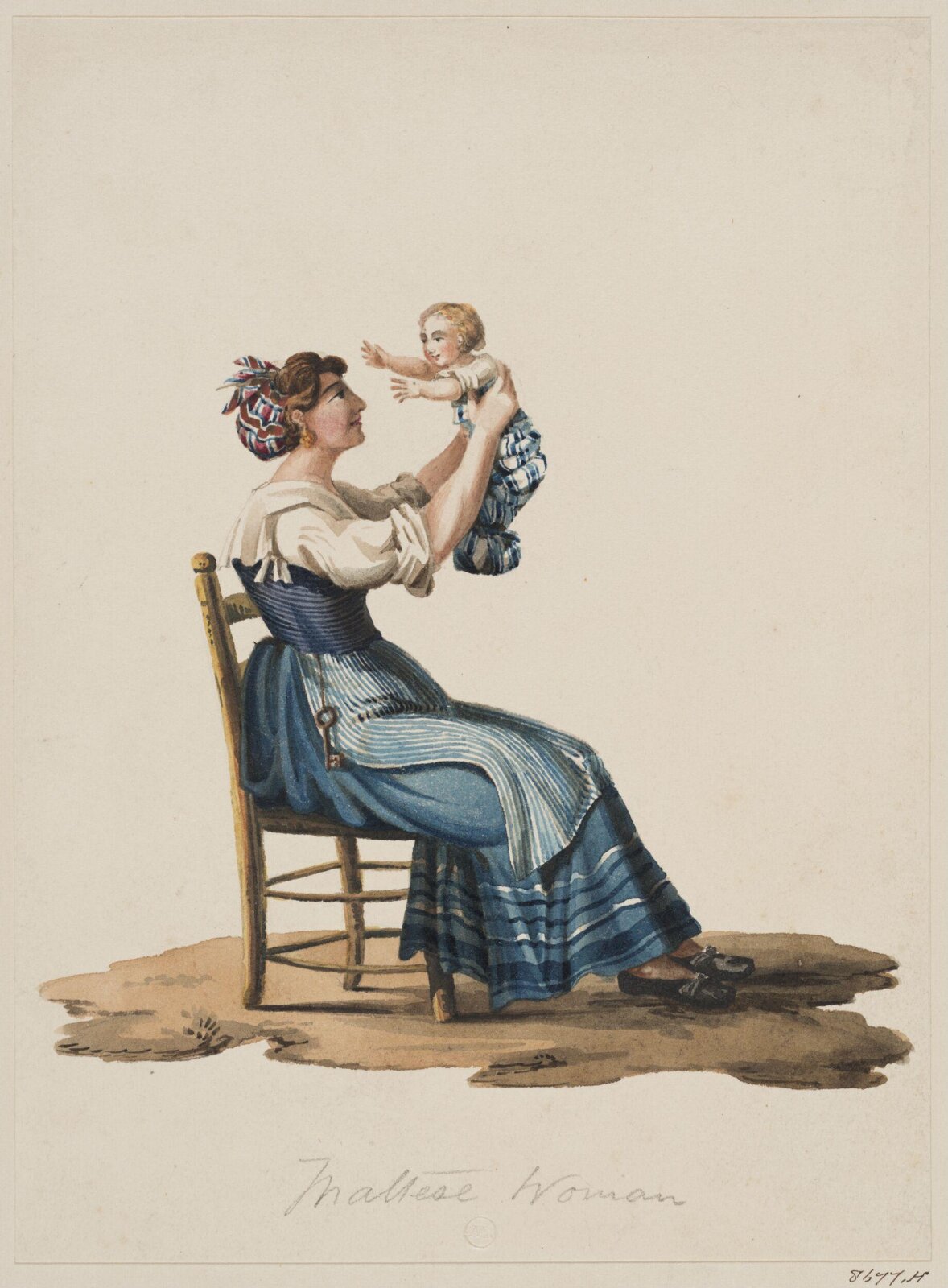 Maltese Woman, c. 18th century - mid 19th century