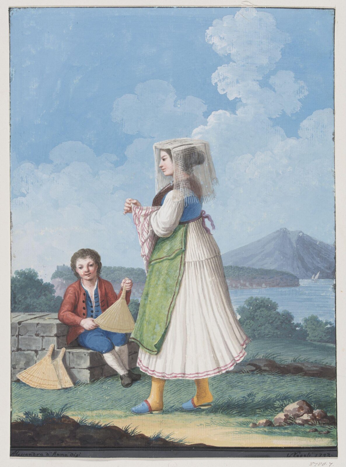 Donna dell'Isola Ischia, c. 19th century
