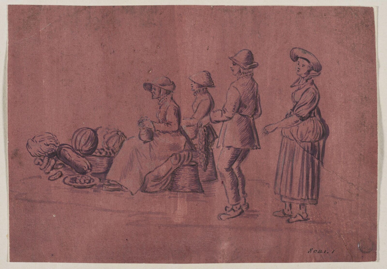 Drawing, c. 18th century - mid 19th century